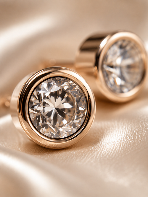 Crystal Stud Earrings