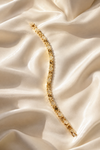 Gold Geometric Crystal Bracelet