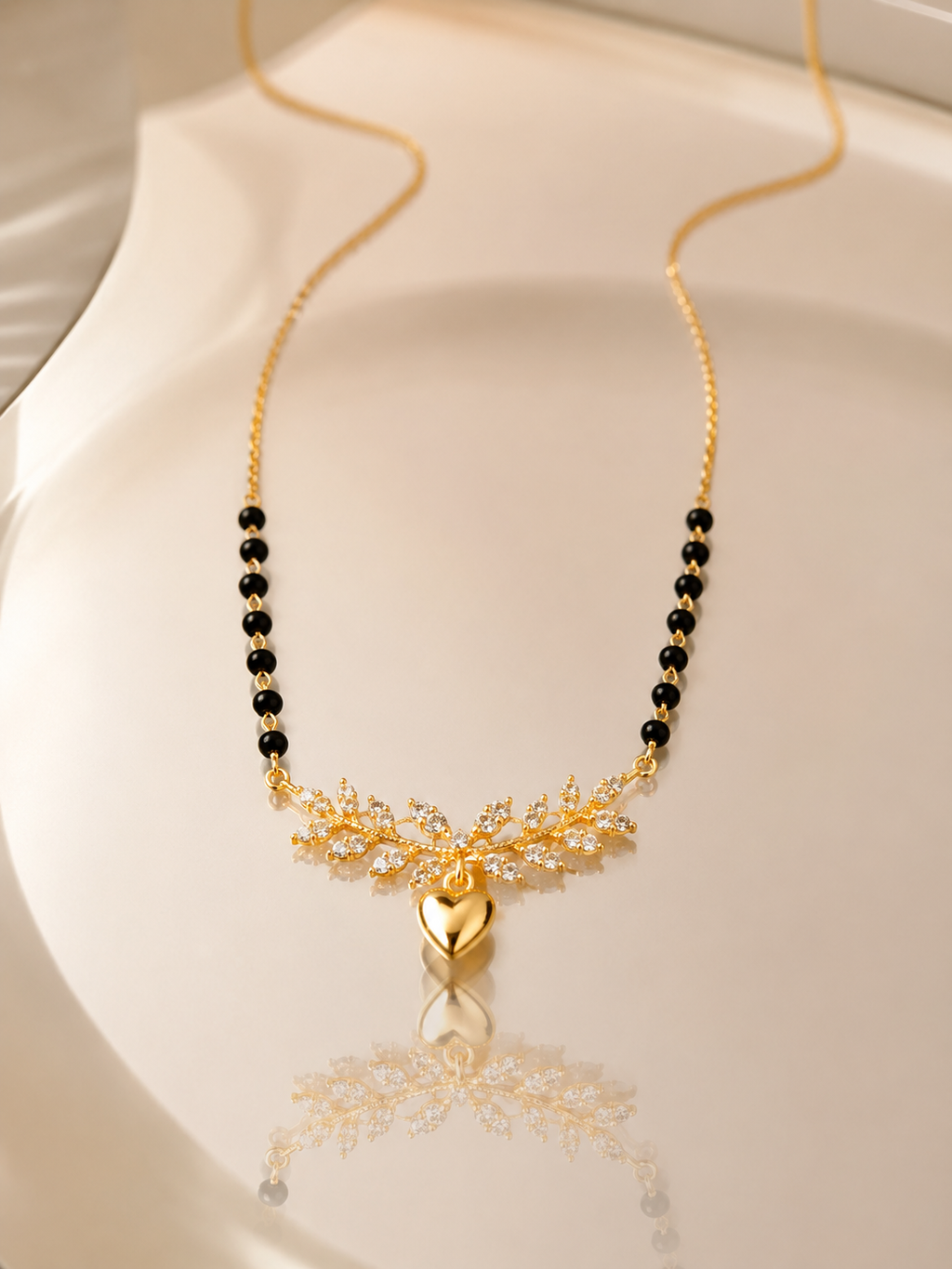 Heartleaf Elegance Mangalsutra