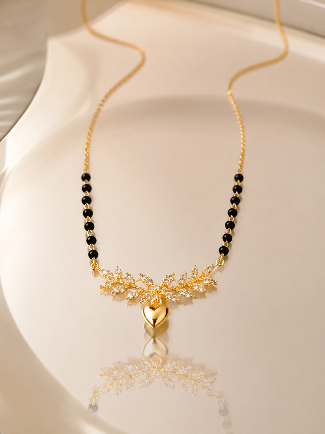 Heartleaf Elegance Mangalsutra