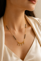 Crystal Cascade Mangalsutra
