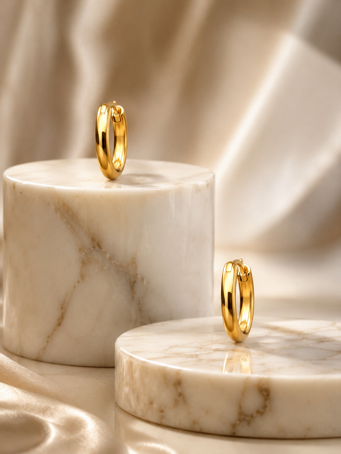 Classic Gold Hoop Earrings