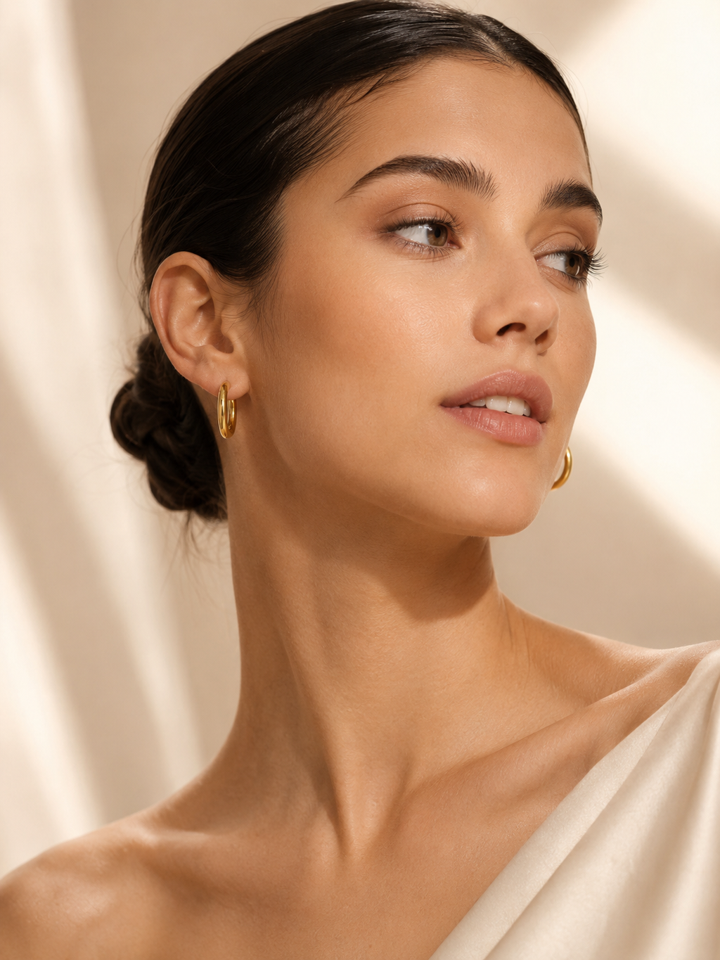 Classic Gold Hoop Earrings