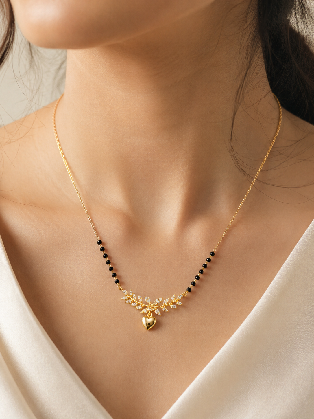 Heartleaf Elegance Mangalsutra