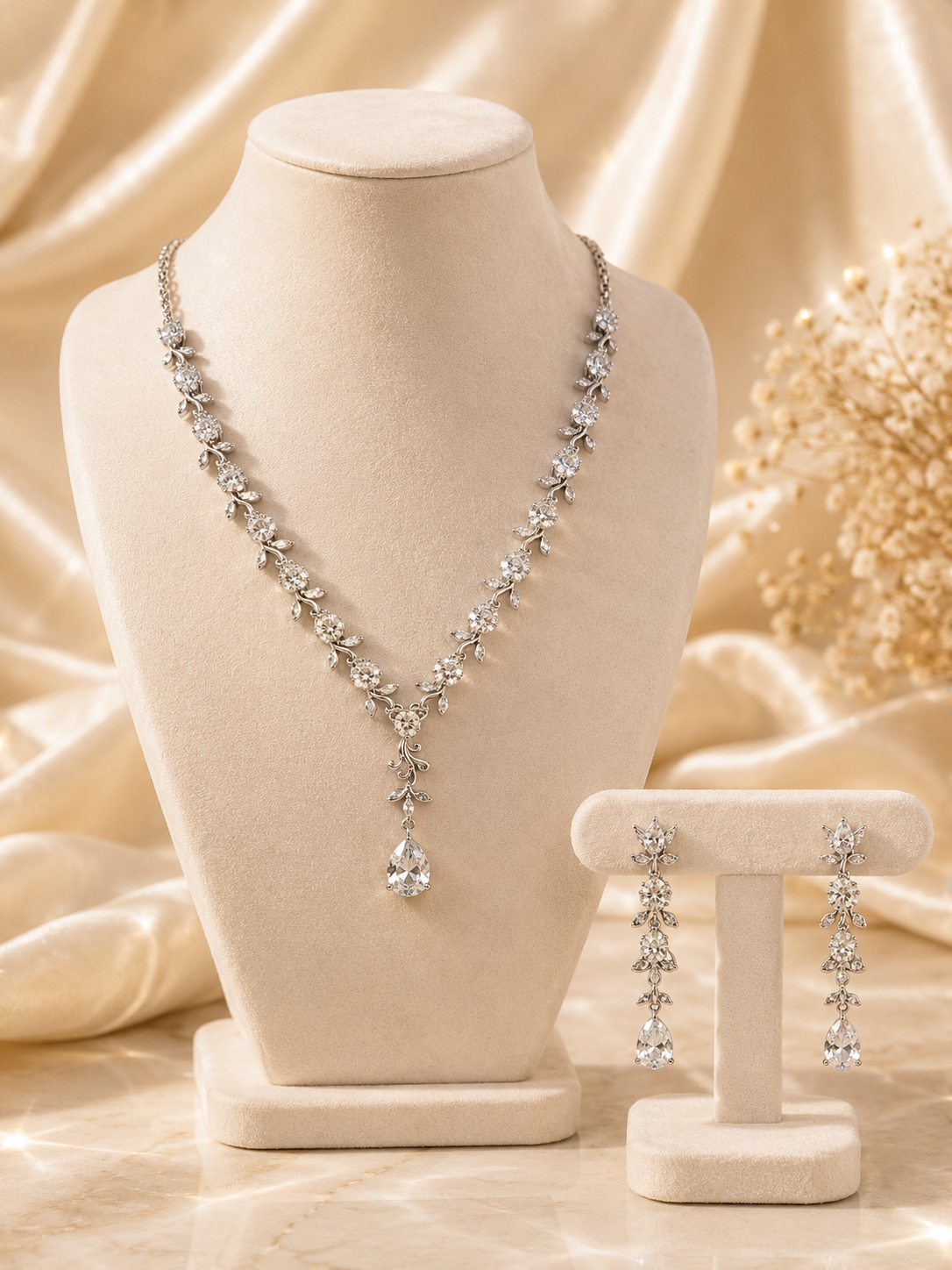 Luxury Crystal Necklace Set