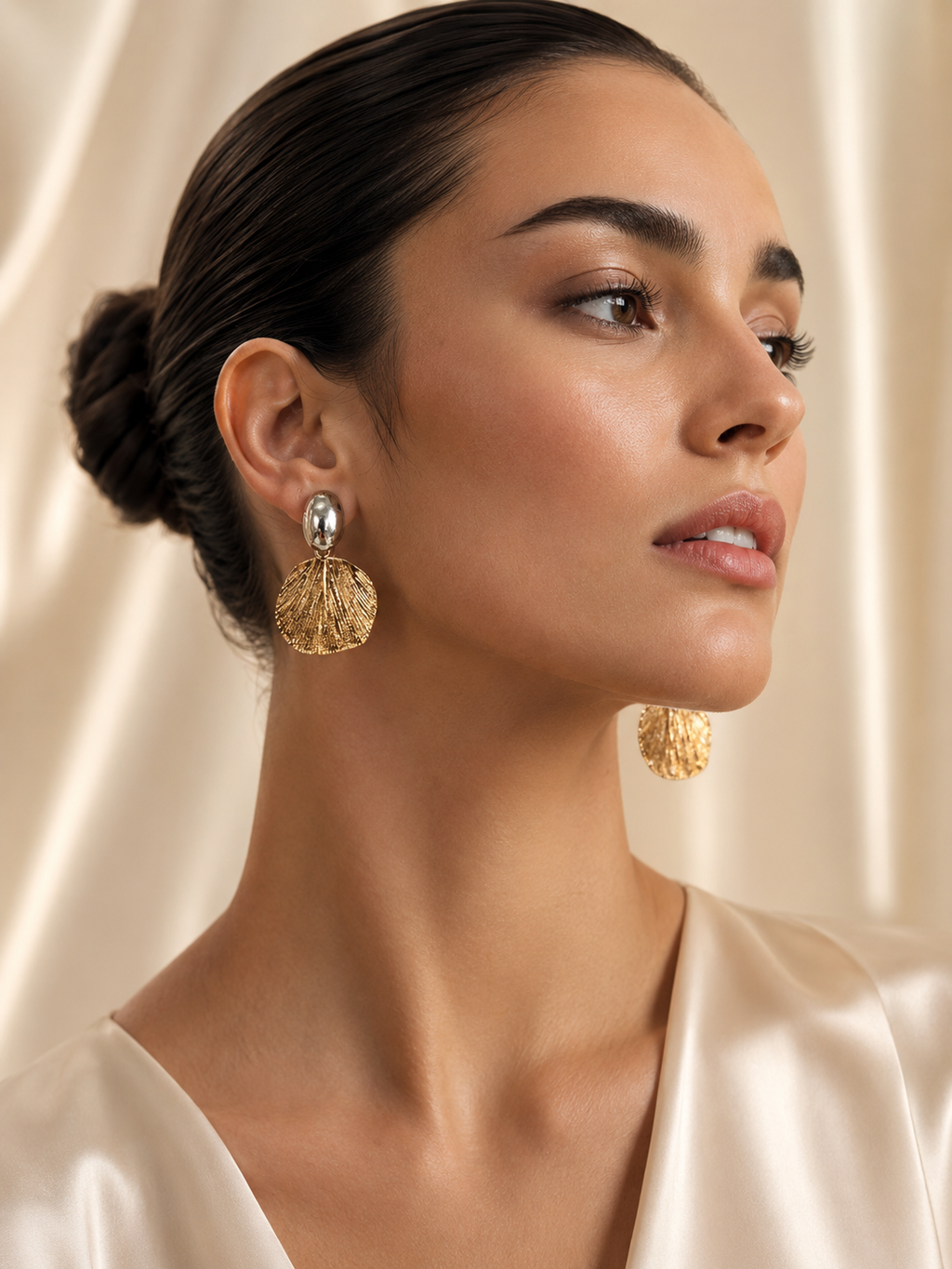 Leaf Drop Earrings