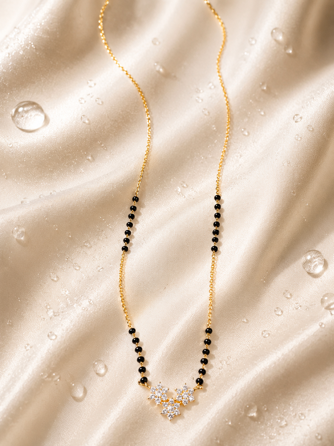 Snowflake Spark Mangalsutra