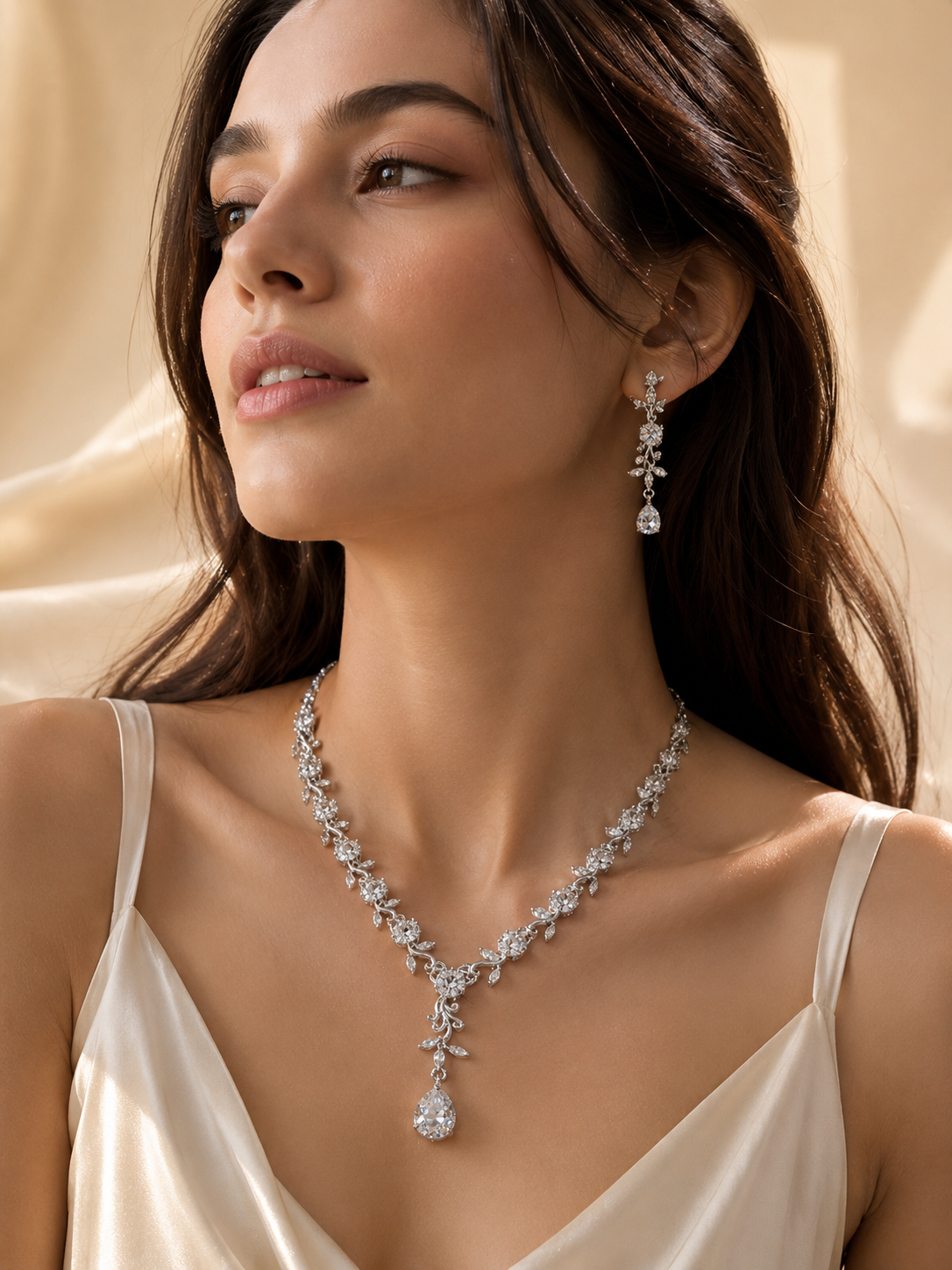Luxury Crystal Necklace Set