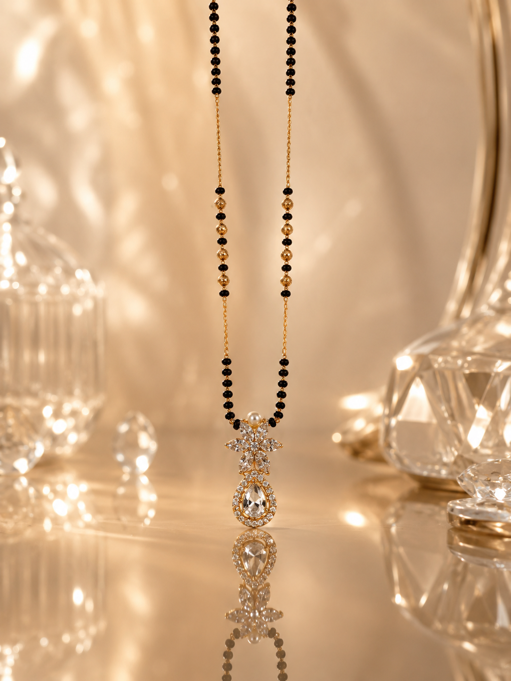 Pearl Dewdrop Mangalsutra