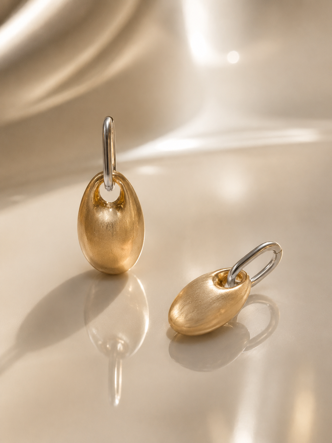 Minimalist Gold Drop Earrings