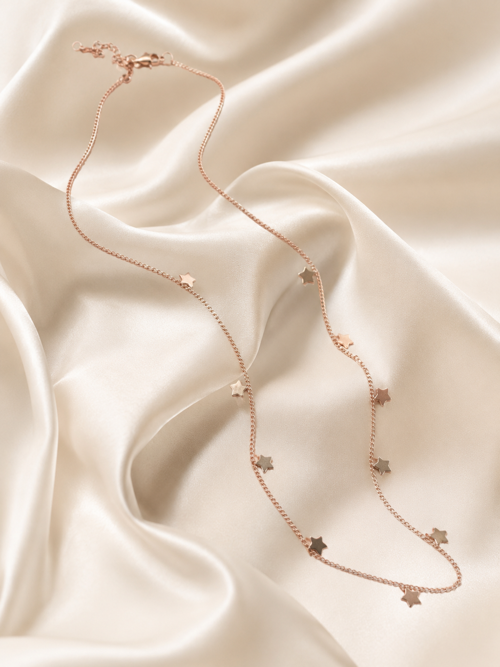 Rose Gold Star Necklace