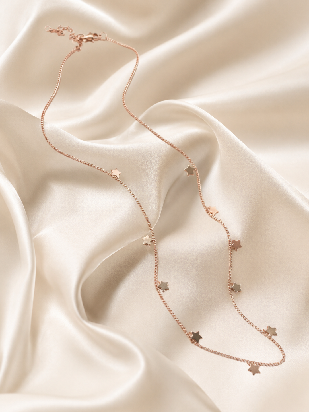 Rose Gold Star Necklace