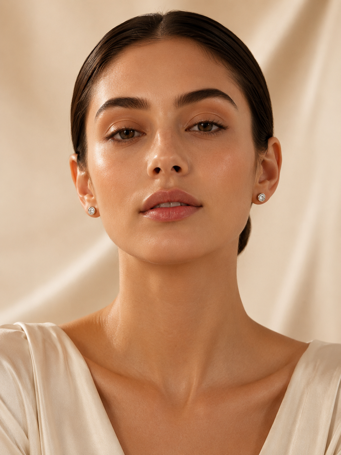 Crystal Stud Earrings