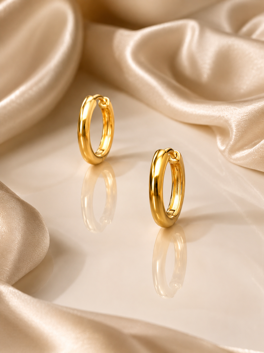 Classic Gold Hoop Earrings